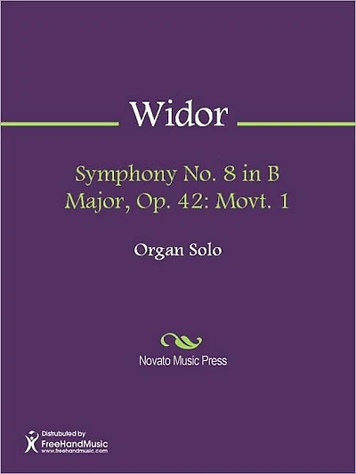 Symphony No. 8 in B Major, Op. 42: Movt. 1