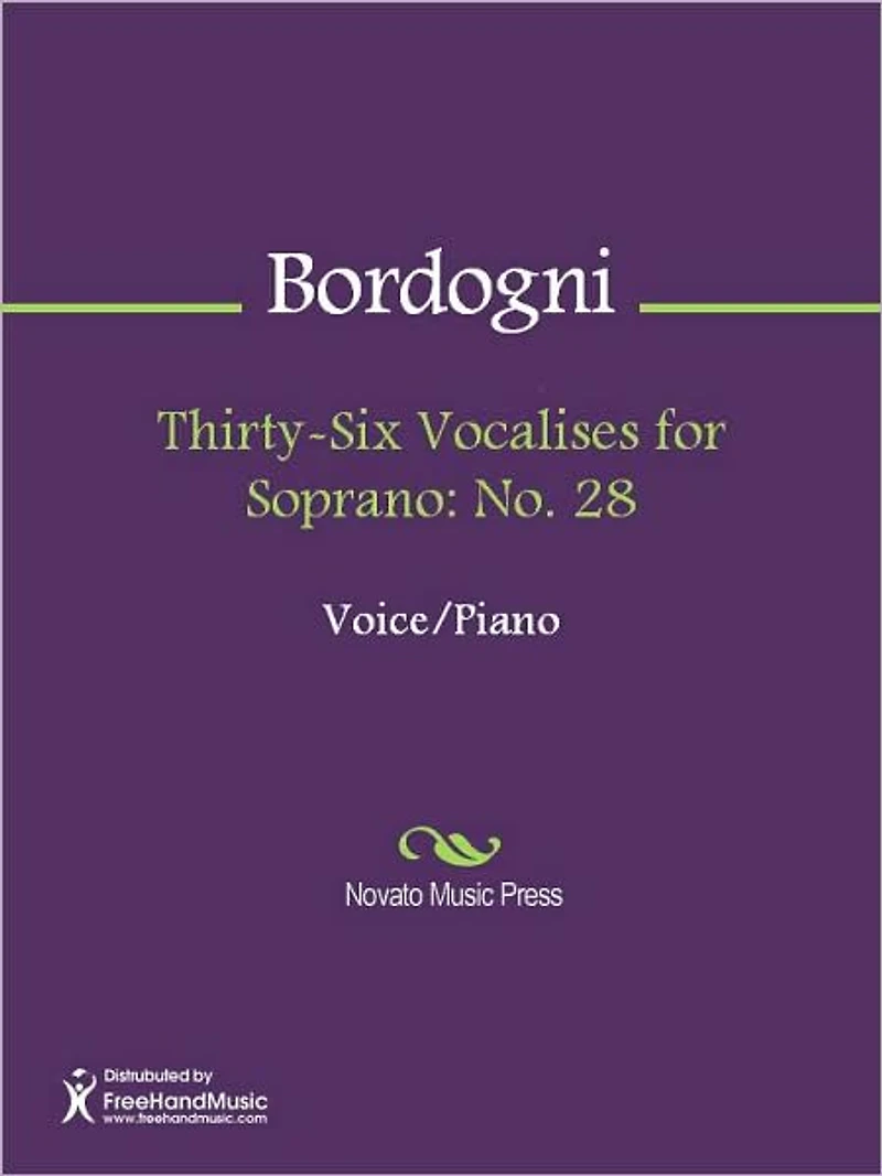 Thirty-Six Vocalises for Soprano: No