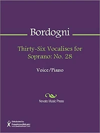 Thirty-Six Vocalises for Soprano: No