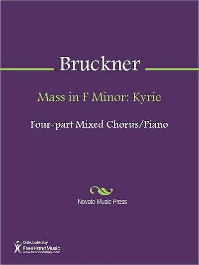 Mass in F Minor: Kyrie