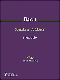 Sonata in A Major (Piano Part) Op. 16 No. 4 T325/1