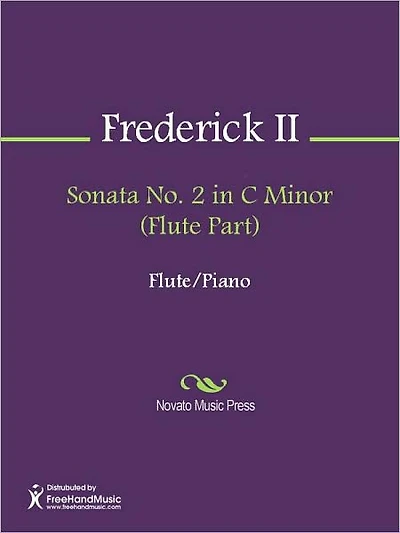 Sonata No. 2 in C Minor (Flute Part)