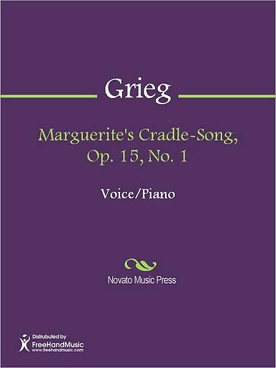 Marguerite's Cradle-Song, Op. 15, No. 1