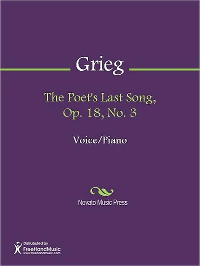 The Poet's Last Song, Op. 18, No. 3