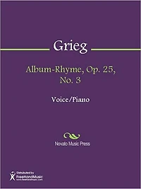 Album-Rhyme, Op. 25, No. 3