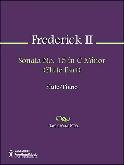 Sonata No. 15 in C Minor (Flute Part)