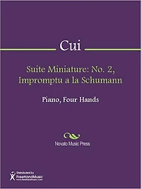 Suite Miniature: No. 2, Impromptu a la Schumann