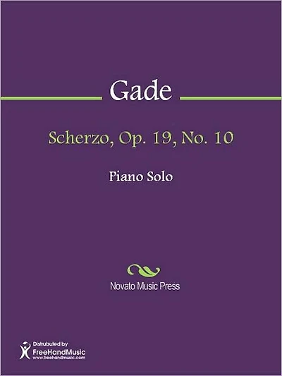 Scherzo, Op. 19, No. 10