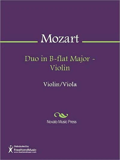 Duo in B-flat Major