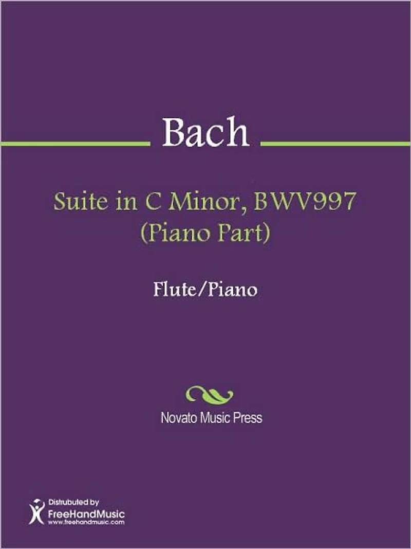Suite in C Minor, BWV997 (Piano Part)