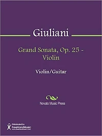 Grand Sonata, Op. 25 - Violin