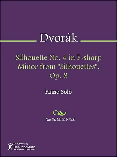 Silhouette No. 4 in F-sharp Minor from "Silhouettes", Op. 8
