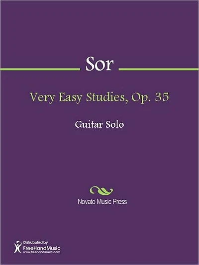 Very Easy Studies, Op. 35