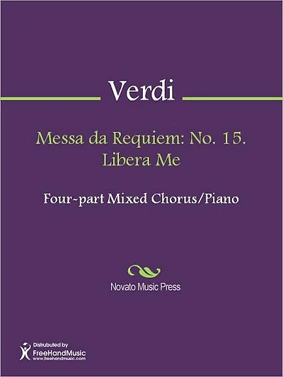Messa da Requiem: No. 15. Libera Me