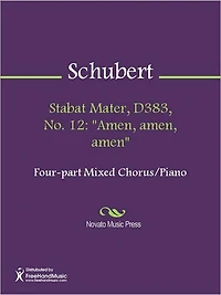 Stabat Mater, D383, No. 12: "Amen, amen, amen"