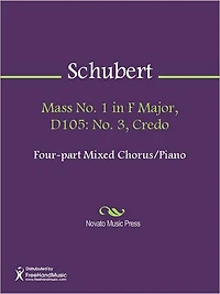 Mass No. 1 in F Major, D105: No. 3, Credo