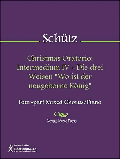 Christmas Oratorio: Intermedium IV - Die drei Weisen "Wo ist der neugeborne Konig"
