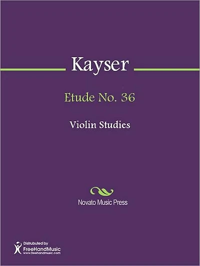 Etude No. 36