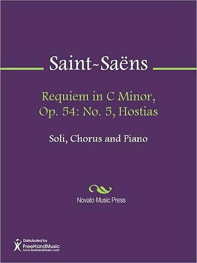 Requiem in C Minor, Op. 54: No. 5, Hostias