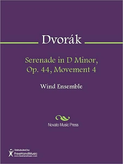 Serenade in D Minor, Op. 44, Movement 4