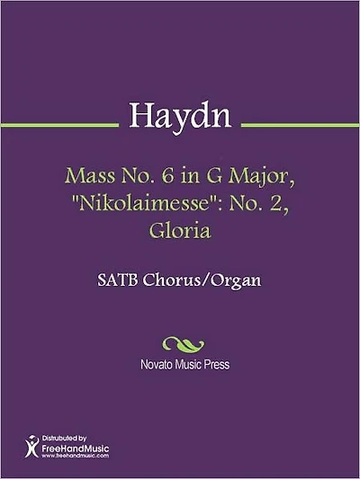 Mass No. 6 in G Major, "Nikolaimesse": No. 2, Gloria