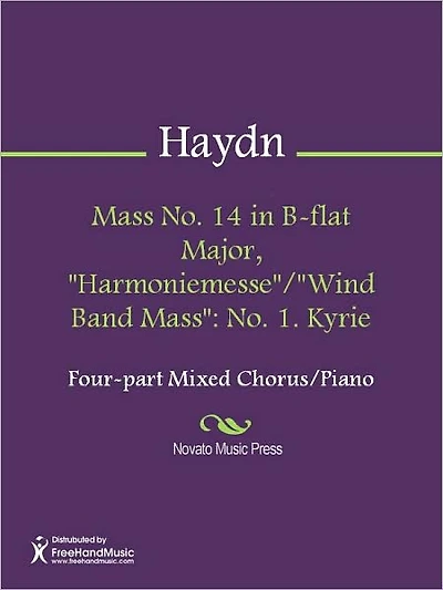 Mass No. 14 in B-flat Major