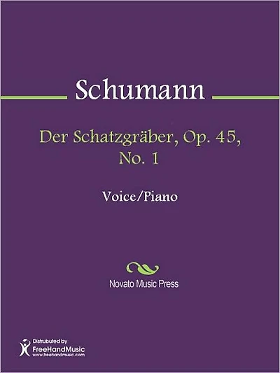 Der Schatzgraber, Op. 45, No. 1