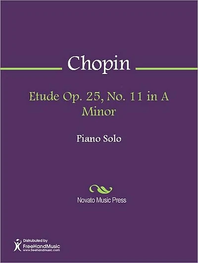 Etude Op. 25, No. 11 in A Minor