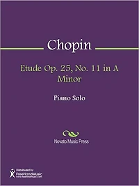 Etude Op. 25, No. 11 in A Minor