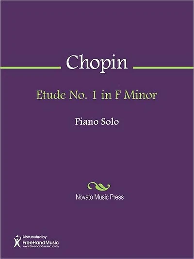 Etude No. 1 in F Minor