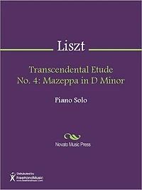 Transcendental Etude No. 4: Mazeppa in D Minor