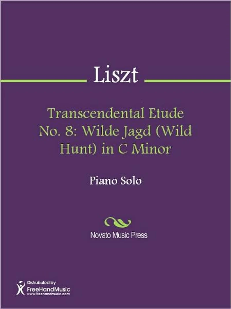 Transcendental Etude No. 8: Wilde Jagd (Wild Hunt) in C Minor