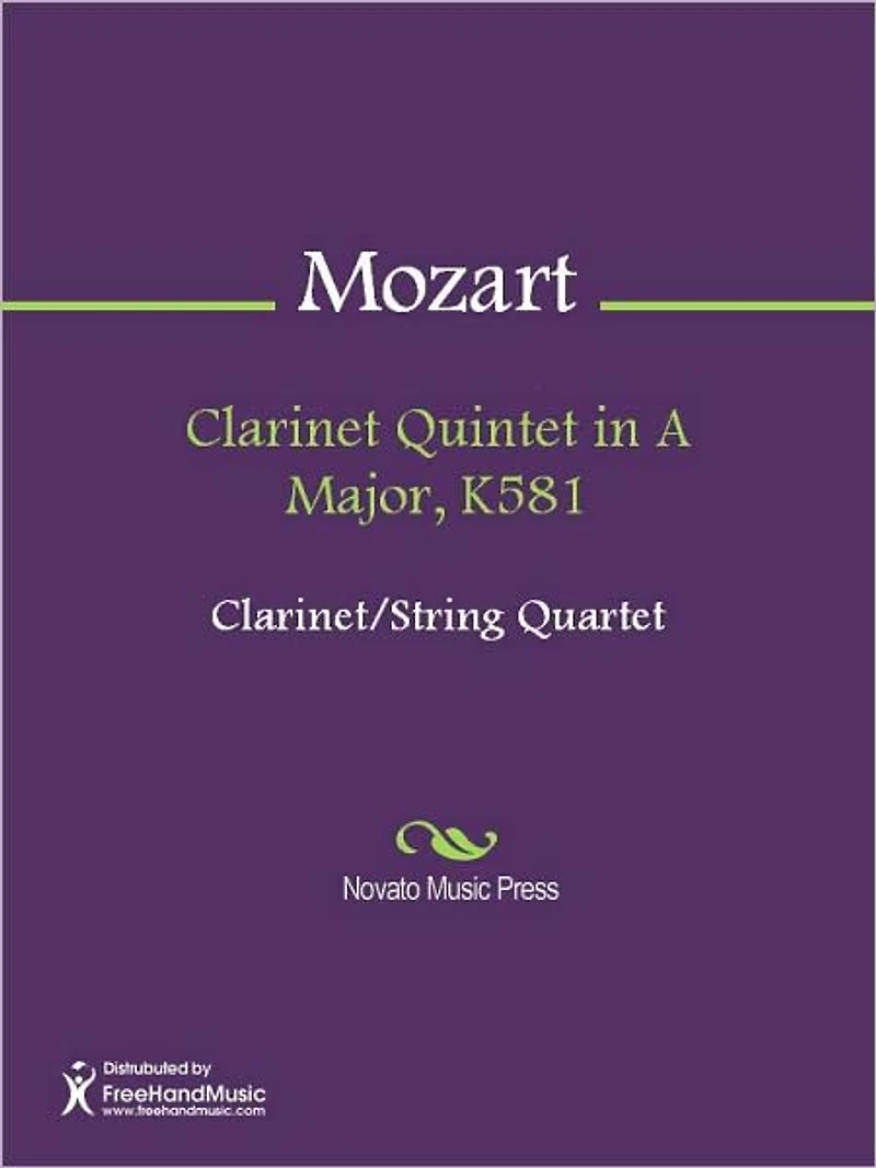 Clarinet Quintet in A Major, K581