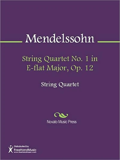 String Quartet No. 1 in E-flat Major, Op. 12