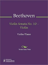Violin Sonata No. 10 - Violin