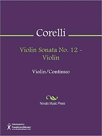 Violin Sonata No. 12 - Violin