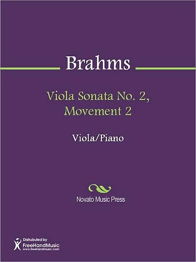 Viola Sonata No. 2, Movement 2