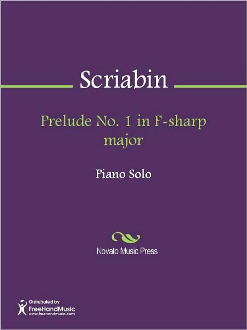 Prelude No. 1 in F-sharp major