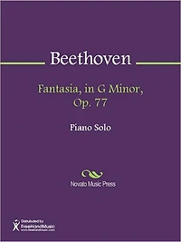 Fantasia, in G Minor, Op. 77
