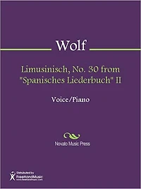 Limusinisch, No. 30 from "Spanisches Liederbuch" II