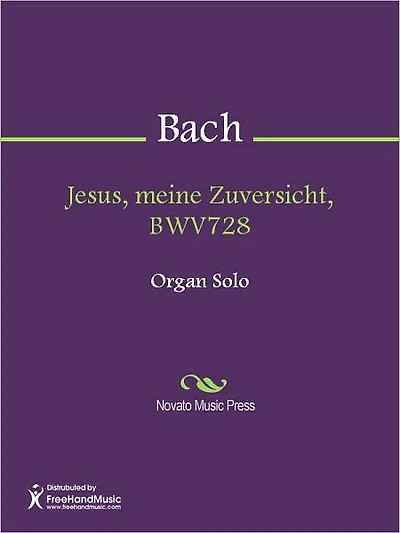Jesus, meine Zuversicht, BWV728