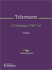12 Fantasias TWV 40