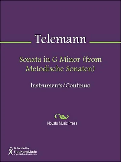 Sonata in G Minor (from Metodische Sonaten)