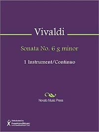 Sonata No. 6 g minor