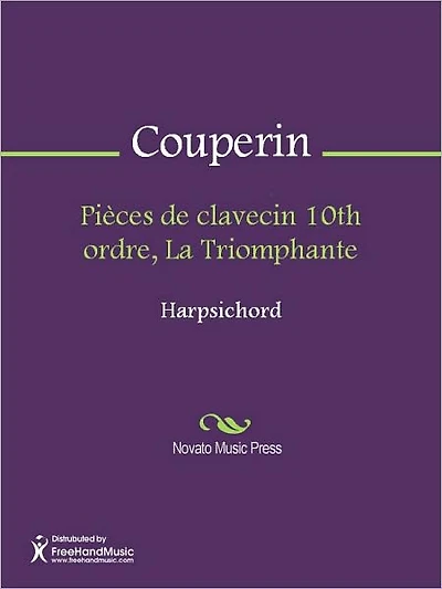 Pieces de clavecin 10th ordre, La Triomphante