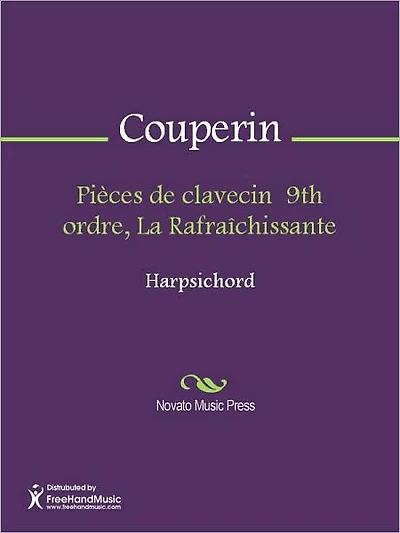 Pieces de clavecin 9th ordre, La Rafraichissante