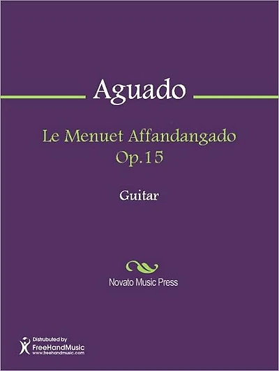 Le Menuet Affandangado Op.15