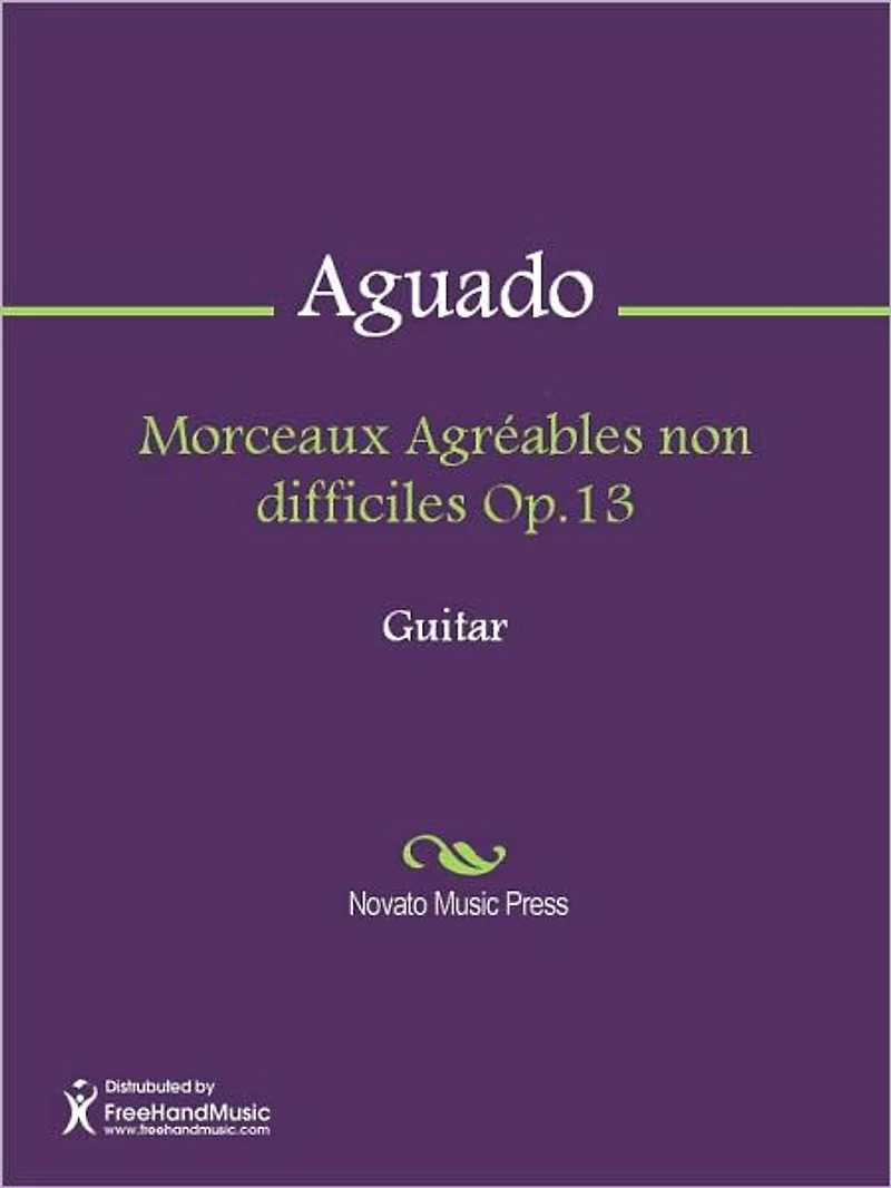 Morceaux Agreables non difficiles Op.13