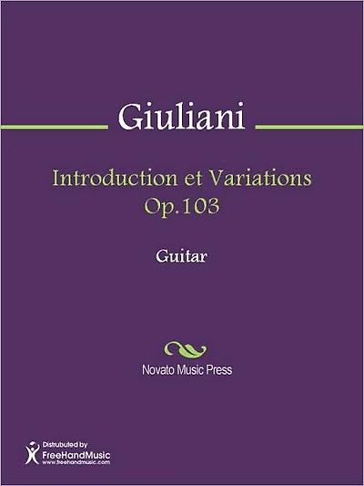 Introduction et Variations Op.103