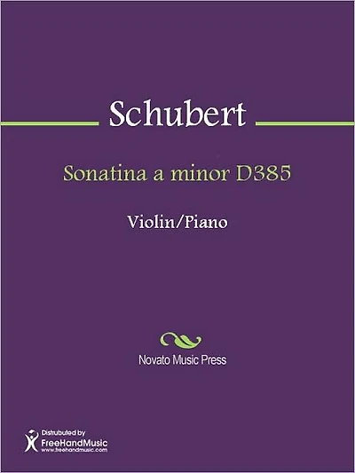 Sonatina a minor D385